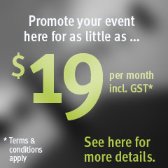 Advertise for as little as $19 per month including GST.